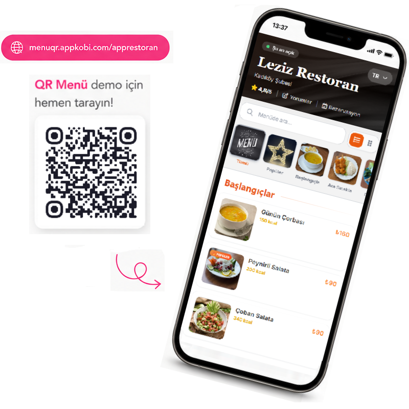 appQR Menü & appKOBİ